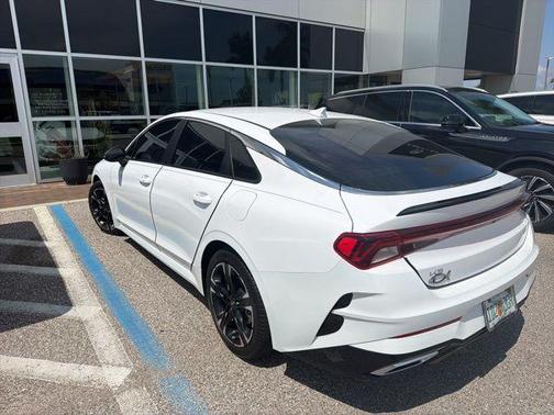 Glacial White Pearl 2023 Kia K5 GT-Line