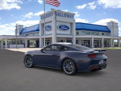 Blue 2025 Ford Mustang Dark Horse
