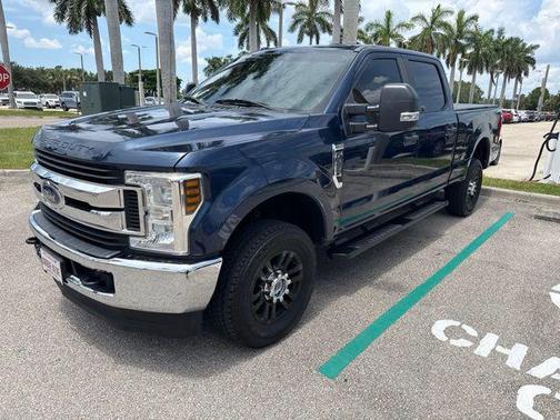 Blue 2018 Ford F-250 XL