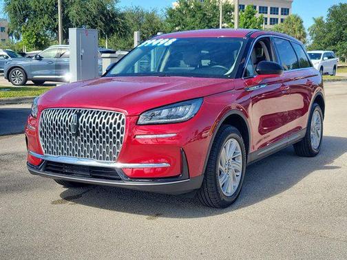 Red 2025 Lincoln Corsair Premiere