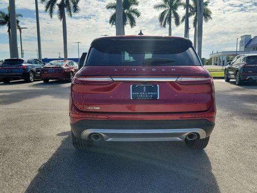 Red 2025 Lincoln Corsair Premiere
