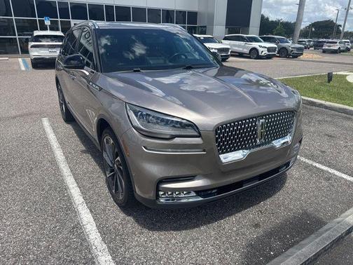 Champagne 2021 Lincoln Aviator Reserve AWD