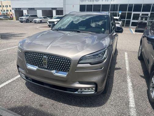 Champagne 2021 Lincoln Aviator Reserve AWD