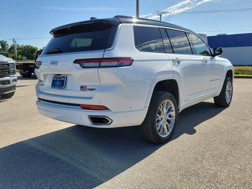 Bright White Clearcoat 2024 Jeep Grand Cherokee L Summit