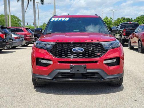 Red Metallic 2021 Ford Explorer ST