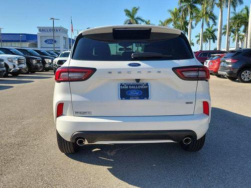 White Metallic 2024 Ford Escape ST-Line