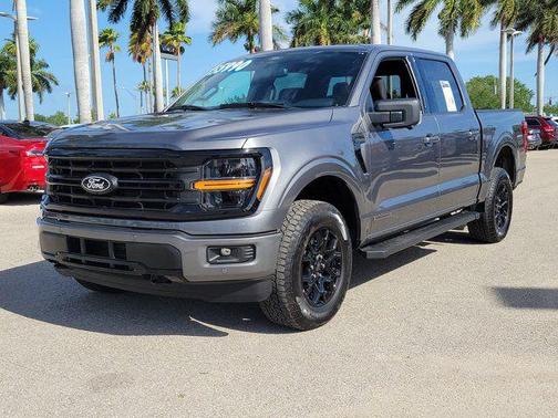 Gray Metallic 2024 Ford F-150 XLT