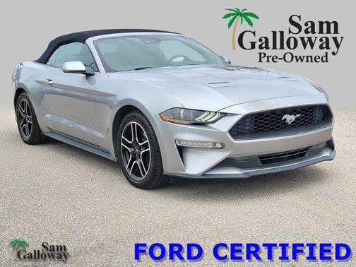 Silver Metallic 2021 Ford Mustang EcoBoost Premium