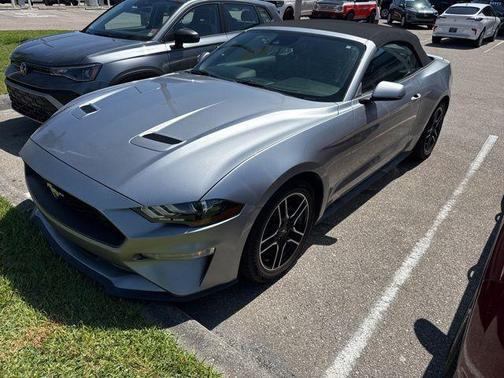 Silver Metallic 2021 Ford Mustang EcoBoost Premium