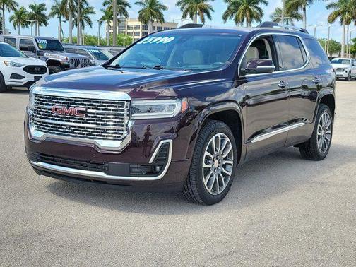 Red Mahogany Metallic 2021 GMC Acadia Denali