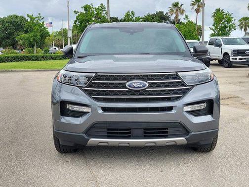 Gray Metallic 2023 Ford Explorer XLT