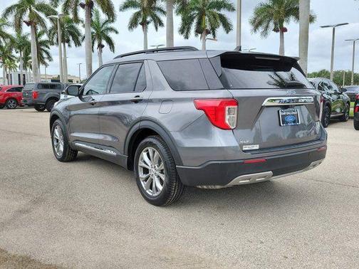 Gray Metallic 2023 Ford Explorer XLT