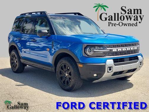 Blue Metallic 2025 Ford Bronco Sport Badlands