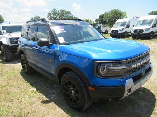 Blue Metallic 2025 Ford Bronco Sport Badlands