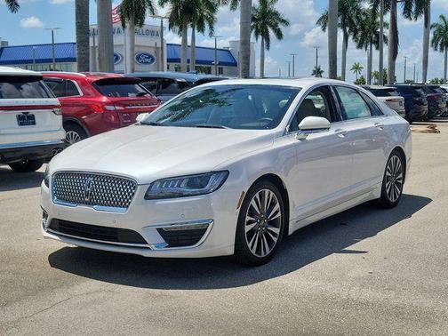 White Platinum Clearcoat Metallic 2020 Lincoln MKZ Reserve