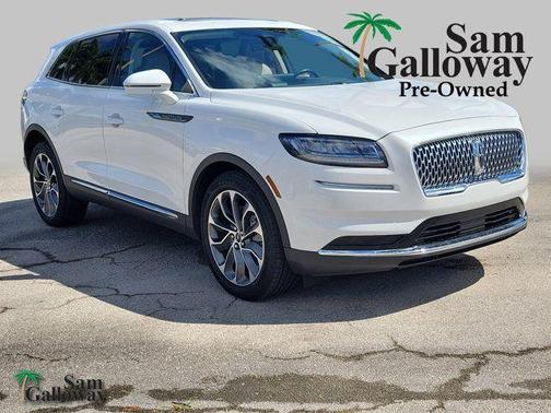 White Metallic 2023 Lincoln Nautilus Reserve