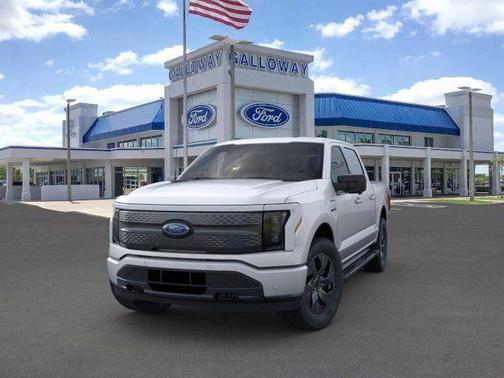 Iconic Silver Metallic 2023 Ford F-150 Lightning XLT