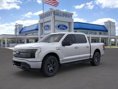 Iconic Silver Metallic 2023 Ford F-150 Lightning XLT