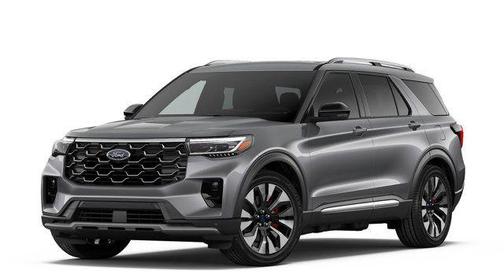 Carbonized Gray Metallic 2026 Ford Explorer Platinum