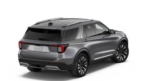 Carbonized Gray Metallic 2026 Ford Explorer Platinum