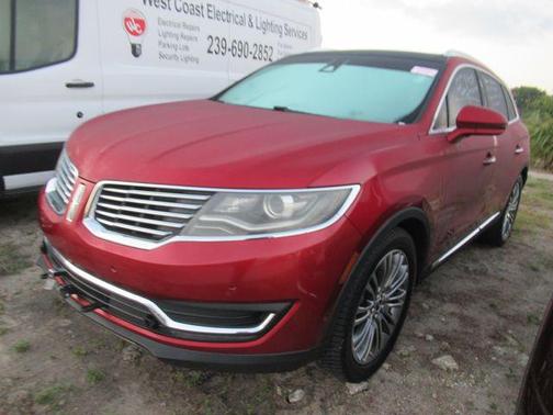 Ruby Red Metallic 2016 Lincoln MKX Reserve