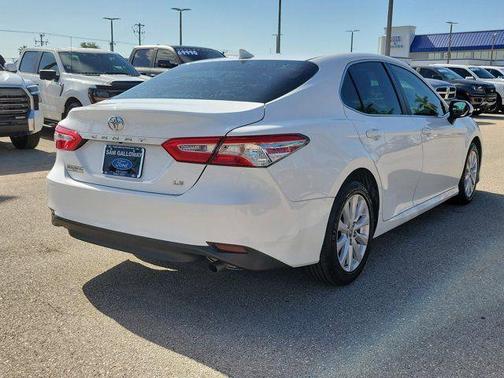 Super White 2020 Toyota Camry LE