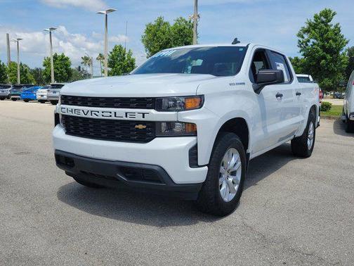 Summit White 2021 Chevrolet Silverado 1500 Custom