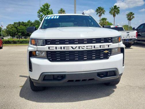 Summit White 2021 Chevrolet Silverado 1500 Custom