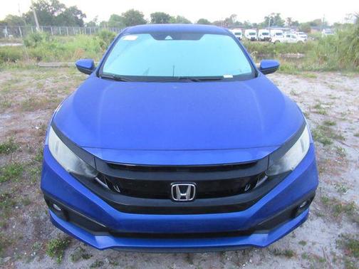Blue 2019 Honda Civic Sport