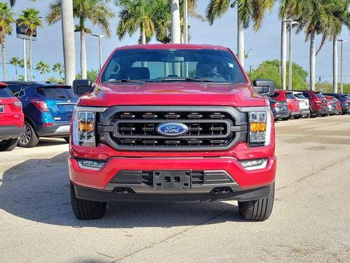 Red Metallic 2021 Ford F-150 XLT