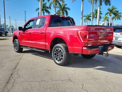 Red Metallic 2021 Ford F-150 XLT