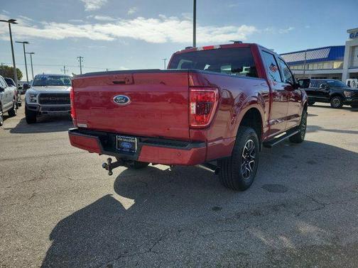 Red Metallic 2021 Ford F-150 XLT