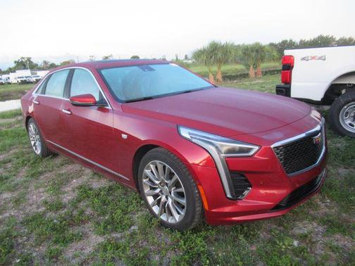Red 2019 Cadillac CT6 3.6L Luxury
