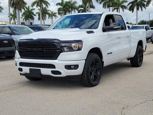 Bright White Clearcoat 2021 RAM 1500 Big Horn/Lone Star