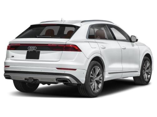 White 2025 Audi Q8 55 Premium Plus