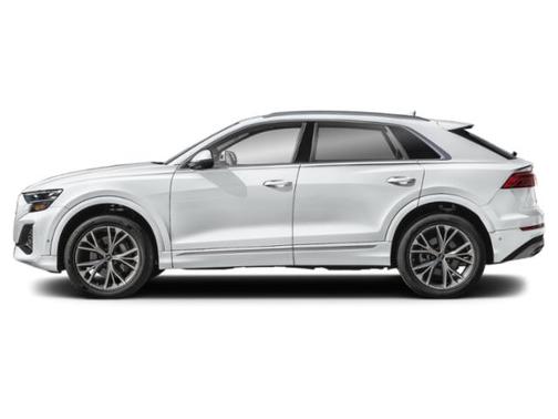 White 2025 Audi Q8 55 Premium Plus