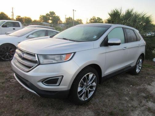 Ingot Silver 2017 Ford Edge Titanium