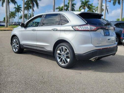 Ingot Silver 2017 Ford Edge Titanium