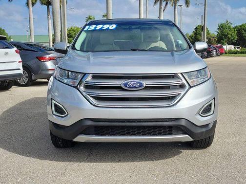 Ingot Silver 2017 Ford Edge Titanium
