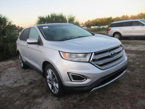 Ingot Silver 2017 Ford Edge Titanium