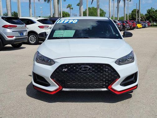 White 2020 Hyundai Veloster N N