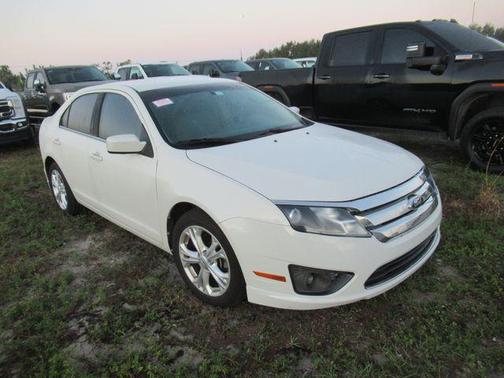 WHITE SUEDE 2012 Ford Fusion SE