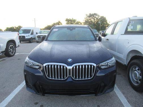 Blue Metallic 2022 BMW X3 sDrive30i