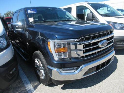 Blue Metallic 2023 Ford F-150 Lariat Truck