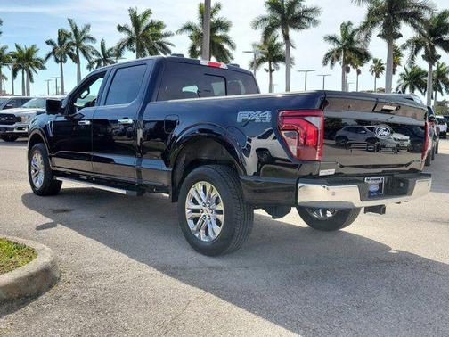 Black Metallic 2024 Ford F-150 Lariat