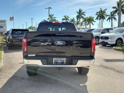 Black Metallic 2024 Ford F-150 Lariat