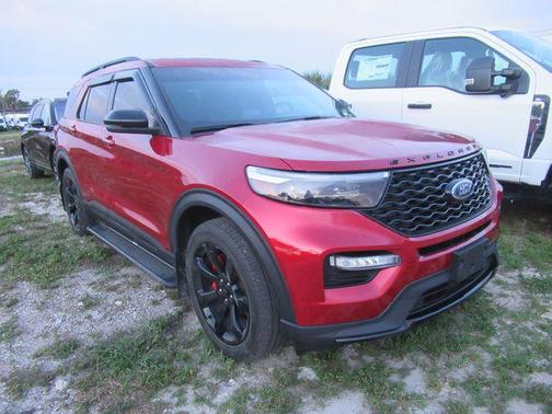 Red Metallic 2024 Ford Explorer ST