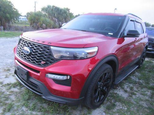 Red Metallic 2024 Ford Explorer ST