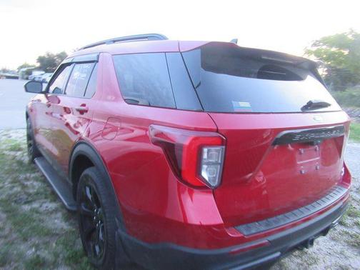 Red Metallic 2024 Ford Explorer ST