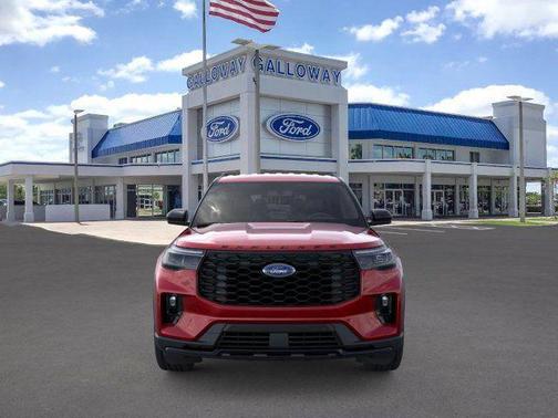 Red Metallic 2026 Ford Explorer ST-Line